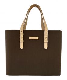 SOMES（ソメス）の古着「サドルトートバッグ」｜ブラウン