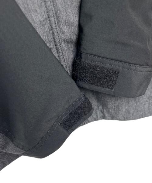 THE NORTH FACE（ザ ノース フェイス）THE NORTH FACE (ザ ノース フェイス) マウンテンライトデニムジャケット グレー×ブラック サイズ:XLの古着・服飾アイテム