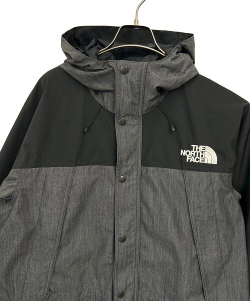 THE NORTH FACE（ザ ノース フェイス）THE NORTH FACE (ザ ノース フェイス) マウンテンライトデニムジャケット グレー×ブラック サイズ:XLの古着・服飾アイテム
