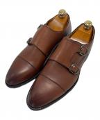 REGALリーガル）の古着「モンクストラップシューズ」｜ブラウン