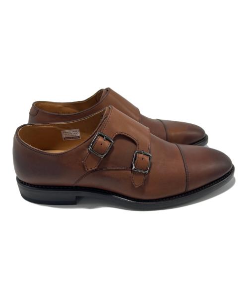 REGAL（リーガル）REGAL (リーガル) モンクストラップシューズ ブラウン サイズ:26の古着・服飾アイテム