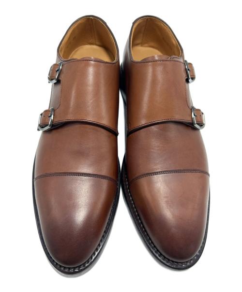 REGAL（リーガル）REGAL (リーガル) モンクストラップシューズ ブラウン サイズ:26の古着・服飾アイテム
