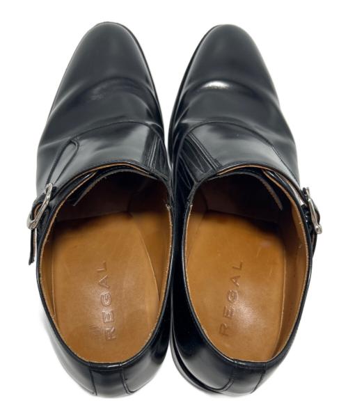 REGAL（リーガル）REGAL (リーガル) モンクストラップシューズ ブラック サイズ:26の古着・服飾アイテム