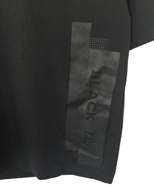 BLACK LABEL CRESTBRIDGE（ブラックレーベル クレストブリッジ）BLACK LABEL CRESTBRIDGE (ブラックレーベル クレストブリッジ) 半袖カットソー ブラック サイズ:Mの古着・服飾アイテム