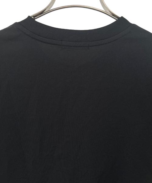 BLACK LABEL CRESTBRIDGE（ブラックレーベル クレストブリッジ）BLACK LABEL CRESTBRIDGE (ブラックレーベル クレストブリッジ) 半袖カットソー ブラック サイズ:Mの古着・服飾アイテム