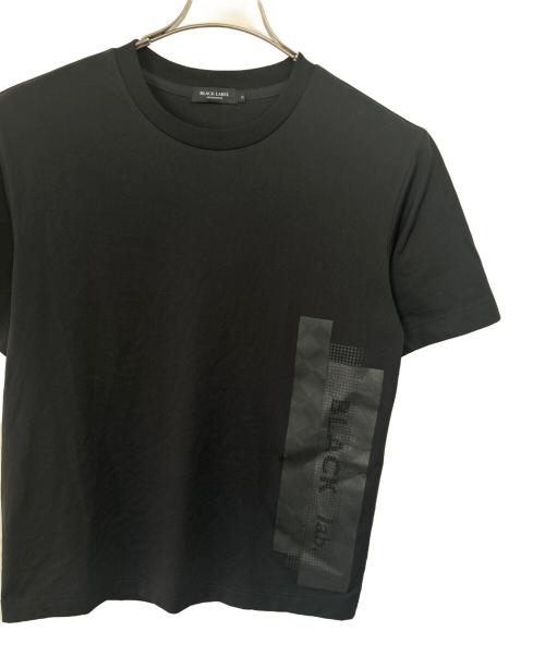 BLACK LABEL CRESTBRIDGE（ブラックレーベル クレストブリッジ）BLACK LABEL CRESTBRIDGE (ブラックレーベル クレストブリッジ) 半袖カットソー ブラック サイズ:Mの古着・服飾アイテム