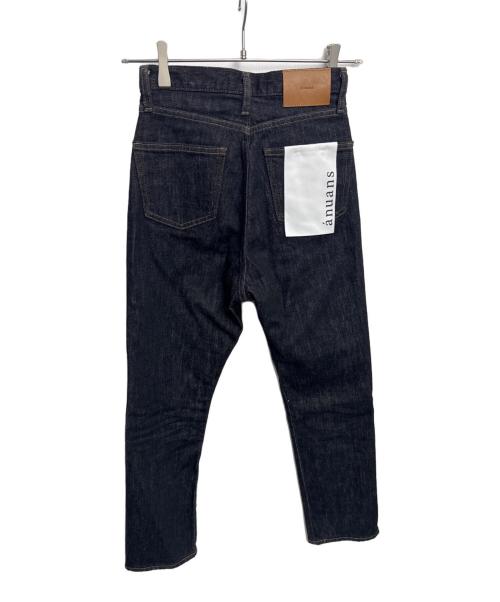anuans（アニュアンス）anuans (アニュアンス) デニムパンツ ブラック 未使用品の古着・服飾アイテム