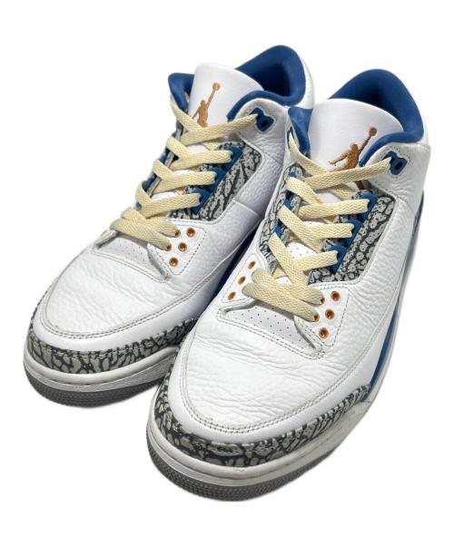 NIKE（ナイキ）NIKE (ナイキ) スニーカー ホワイト×ブルー サイズ:27.5の古着・服飾アイテム