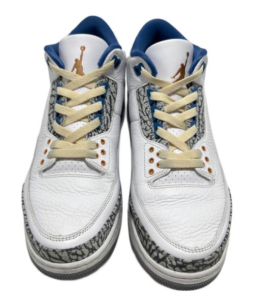 NIKE（ナイキ）NIKE (ナイキ) スニーカー ホワイト×ブルー サイズ:27.5の古着・服飾アイテム