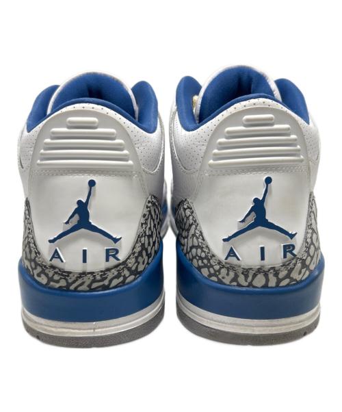 NIKE（ナイキ）NIKE (ナイキ) スニーカー ホワイト×ブルー サイズ:27.5の古着・服飾アイテム