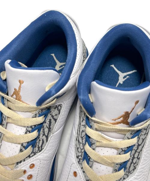 NIKE（ナイキ）NIKE (ナイキ) スニーカー ホワイト×ブルー サイズ:27.5の古着・服飾アイテム