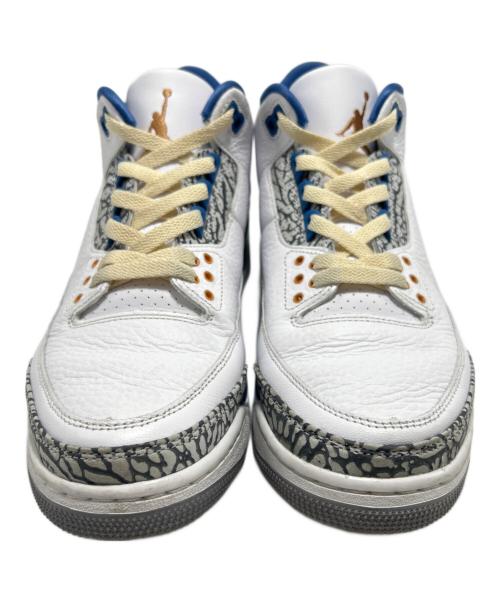 NIKE（ナイキ）NIKE (ナイキ) スニーカー ホワイト×ブルー サイズ:27.5の古着・服飾アイテム