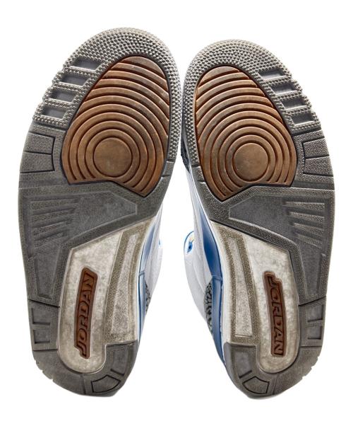 NIKE（ナイキ）NIKE (ナイキ) スニーカー ホワイト×ブルー サイズ:27.5の古着・服飾アイテム