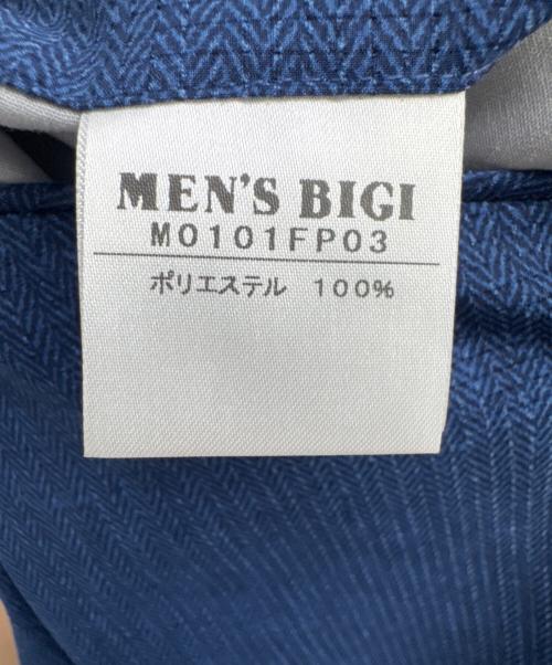 MEN'S BIGI（メンズビギ）MEN'S BIGI (メンズビギ) セットアップ ブルー サイズ:ジャケット2 パンツ1 未使用品の古着・服飾アイテム