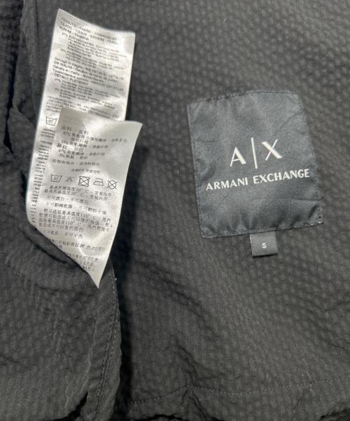 ARMANI EXCHANGE（アルマーニ エクスチェンジ）ARMANI EXCHANGE (アルマーニ エクスチェンジ) ブルゾン ブラック サイズ:Sの古着・服飾アイテム