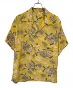 Sun Surfサンサーフ）の古着「アロハシャツ」｜イエロー
