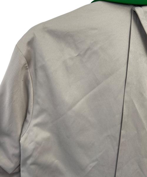 UN3D.（アンスリード）UN3D. (アンスリード) チェスターコート ベージュ×グリーン サイズ:36の古着・服飾アイテム