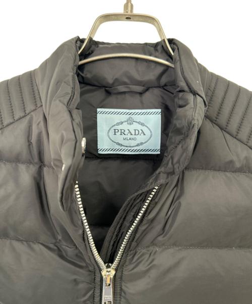 PRADA（プラダ）PRADA (プラダ) ダウンジャケット ブラック サイズ:38の古着・服飾アイテム