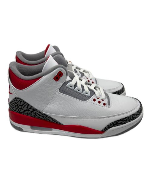 NIKE（ナイキ）NIKE (ナイキ) スニーカー ホワイト×レッド サイズ:29 未使用品の古着・服飾アイテム