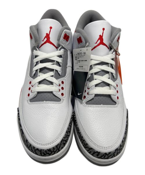 NIKE（ナイキ）NIKE (ナイキ) スニーカー ホワイト×レッド サイズ:29 未使用品の古着・服飾アイテム