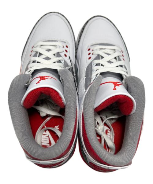 NIKE（ナイキ）NIKE (ナイキ) スニーカー ホワイト×レッド サイズ:29 未使用品の古着・服飾アイテム