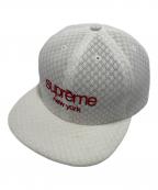SUPREMEシュプリーム）の古着「キャップ」｜ホワイト
