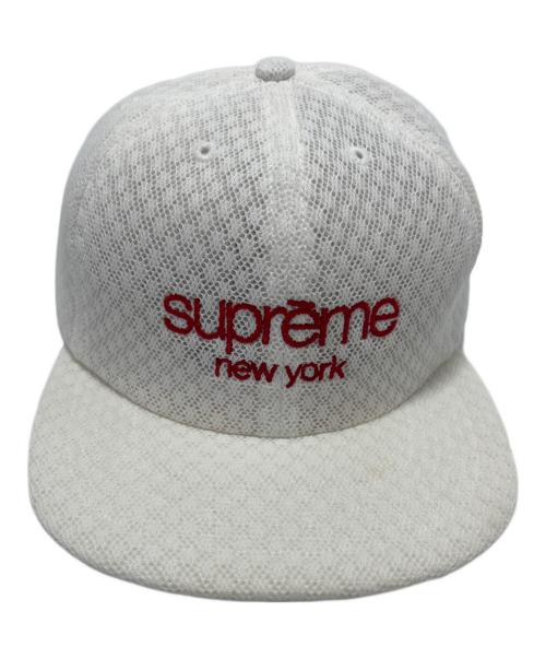 SUPREME（シュプリーム）SUPREME (シュプリーム) キャップ ホワイト サイズ:FREEの古着・服飾アイテム