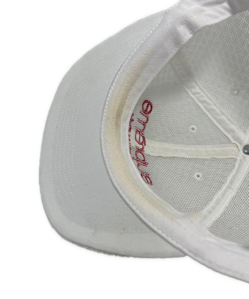 SUPREME（シュプリーム）SUPREME (シュプリーム) キャップ ホワイト サイズ:FREEの古着・服飾アイテム