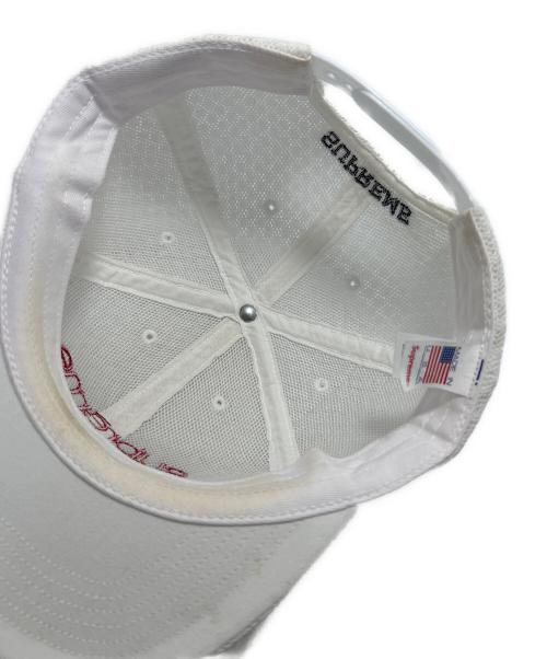 SUPREME（シュプリーム）SUPREME (シュプリーム) キャップ ホワイト サイズ:FREEの古着・服飾アイテム