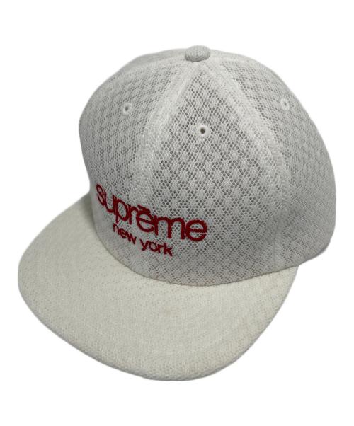 SUPREME（シュプリーム）SUPREME (シュプリーム) キャップ ホワイト サイズ:FREEの古着・服飾アイテム