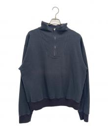 Peep inside head（ピープインサイドヘッド）の古着「ハーフジッププルオーバー」｜ネイビー