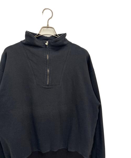 Peep inside head（ピープインサイドヘッド）Peep inside head (ピープインサイドヘッド) ハーフジッププルオーバー ネイビー サイズ:Lの古着・服飾アイテム