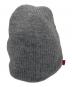 SUPREME (シュプリーム) ニット帽 グレー：5000円