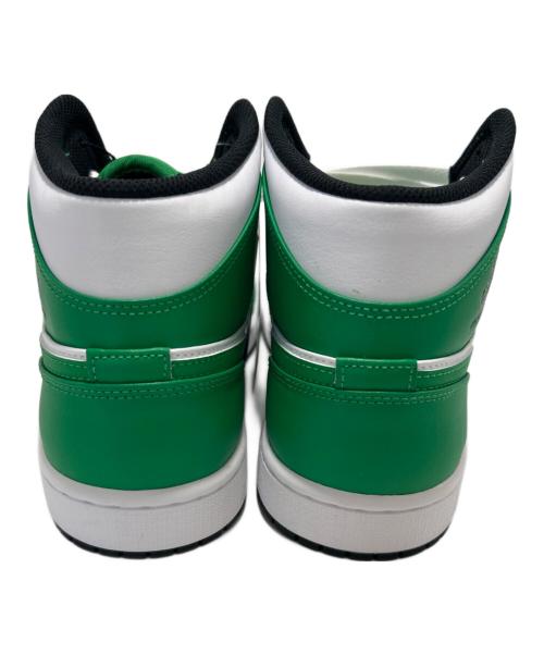 NIKE（ナイキ）NIKE (ナイキ) スニーカー ホワイト×グリーン サイズ:27.5 未使用品の古着・服飾アイテム