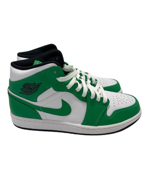 NIKE（ナイキ）NIKE (ナイキ) スニーカー ホワイト×グリーン サイズ:27.5 未使用品の古着・服飾アイテム