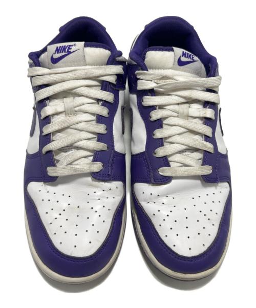 NIKE（ナイキ）NIKE (ナイキ) スニーカー ホワイト×パープル サイズ:27.5の古着・服飾アイテム