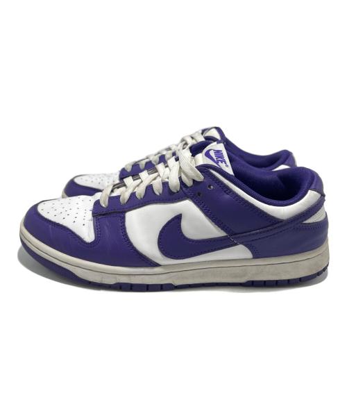 NIKE（ナイキ）NIKE (ナイキ) スニーカー ホワイト×パープル サイズ:27.5の古着・服飾アイテム