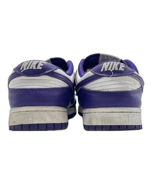 NIKE（ナイキ）NIKE (ナイキ) スニーカー ホワイト×パープル サイズ:27.5の古着・服飾アイテム
