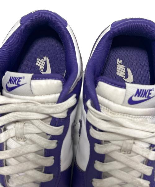 NIKE（ナイキ）NIKE (ナイキ) スニーカー ホワイト×パープル サイズ:27.5の古着・服飾アイテム