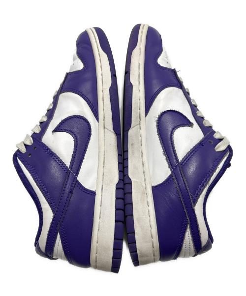 NIKE（ナイキ）NIKE (ナイキ) スニーカー ホワイト×パープル サイズ:27.5の古着・服飾アイテム