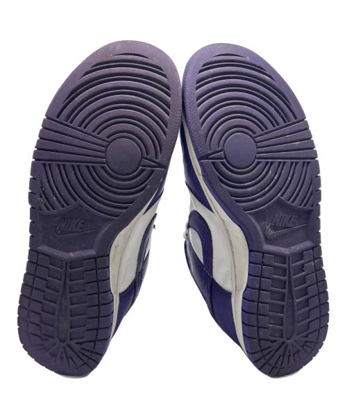NIKE（ナイキ）NIKE (ナイキ) スニーカー ホワイト×パープル サイズ:27.5の古着・服飾アイテム