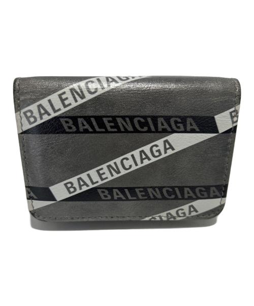 BALENCIAGA（バレンシアガ）BALENCIAGA (バレンシアガ) 3つ折り財布 シルバーの古着・服飾アイテム