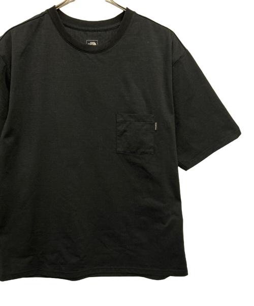 THE NORTH FACE（ザ ノース フェイス）THE NORTH FACE (ザ ノース フェイス) 半袖カットソー ブラック サイズ:Lの古着・服飾アイテム