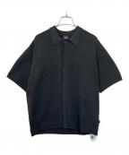 HUFハフ）の古着「半袖シャツ」｜ブラック