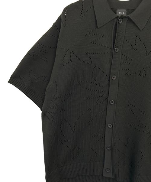 HUF（ハフ）HUF (ハフ) 半袖シャツ ブラック サイズ:S 未使用品の古着・服飾アイテム