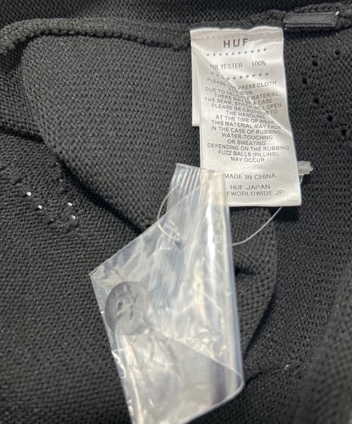 HUF（ハフ）HUF (ハフ) 半袖シャツ ブラック サイズ:S 未使用品の古着・服飾アイテム