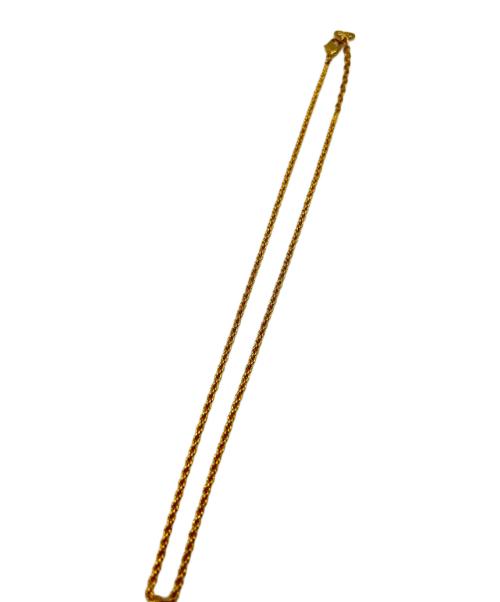 Christian Dior（クリスチャン ディオール）Christian Dior (クリスチャン ディオール) ハートモチーフネックレス ゴールドの古着・服飾アイテム