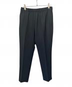 N.HOOLYWOODエヌ ハリウッド）の古着「リネン混テーパードイージーパンツ」｜ブラック