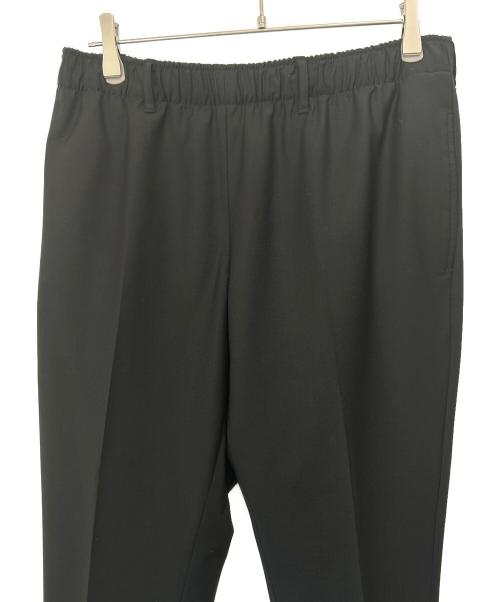 N.HOOLYWOOD（エヌ ハリウッド）N.HOOLYWOOD (エヌ ハリウッド) リネン混テーパードイージーパンツ ブラック サイズ:40の古着・服飾アイテム