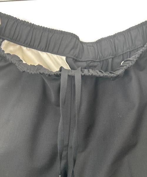 N.HOOLYWOOD（エヌ ハリウッド）N.HOOLYWOOD (エヌ ハリウッド) リネン混テーパードイージーパンツ ブラック サイズ:40の古着・服飾アイテム